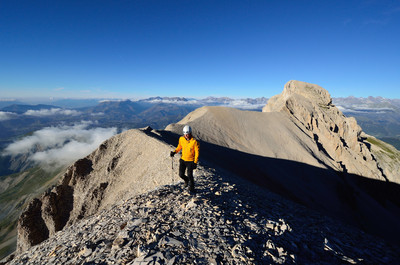 Fin d'après-midi sur la Tête de la Cavale, Dévoluy Fin d'après-midi sur la Tête de la Cavale, Dévoluy