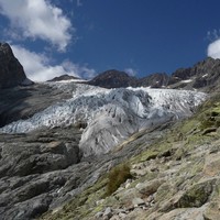Front du glacier blanc - Septembre 2014
