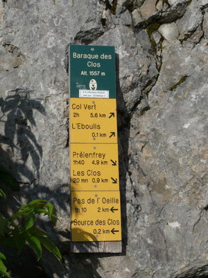 à la baraque des Clos