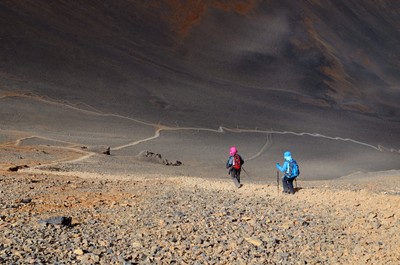 Descente du M'goun Descente du M'goun