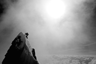 Arête de l'Innominata, Mont Blanc Arête de l'Innominata, Mont Blanc