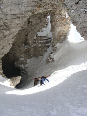 Ski de rando en Dévoluy. Ski de rando en Dévoluy.