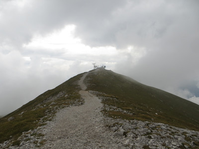 Schneeberg, Klosterwappen (main summit)