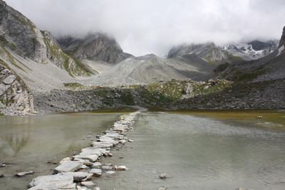 Ambiance au lac des Vaches Ambiance au lac des Vaches