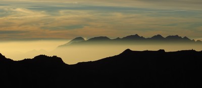 Le soleil se couche sur l'Andorre Le soleil se couche sur l'Andorre