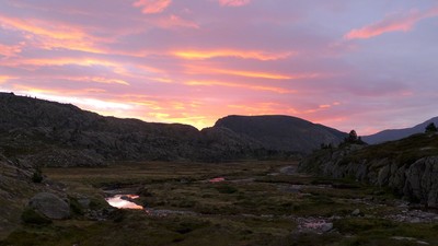 Petit matin sur le Pic du Far