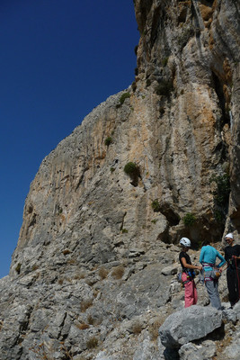 Mur de gauche (et vue sur Ocean Dream derrière) Mur de gauche (et vue sur Ocean Dream derrière)