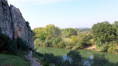 Vue sur e Vidourle Vue sur e Vidourle