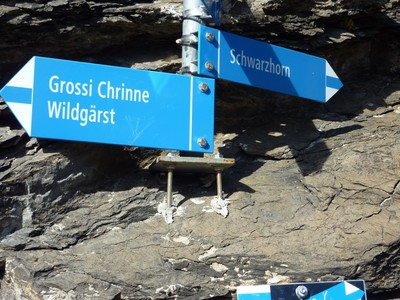 Pt 2407 : Klettersteig à Gauche, randonnée à Droite