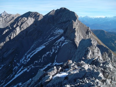 vue sur les aravis depuis le sommet vue sur les aravis depuis le sommet