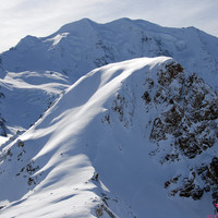 Piz Trovat 3146m e piz palù 3901m dal Sass Queder 3066m