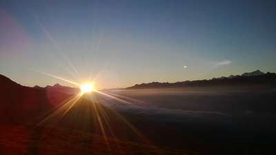 Vue sur le haut-Valais