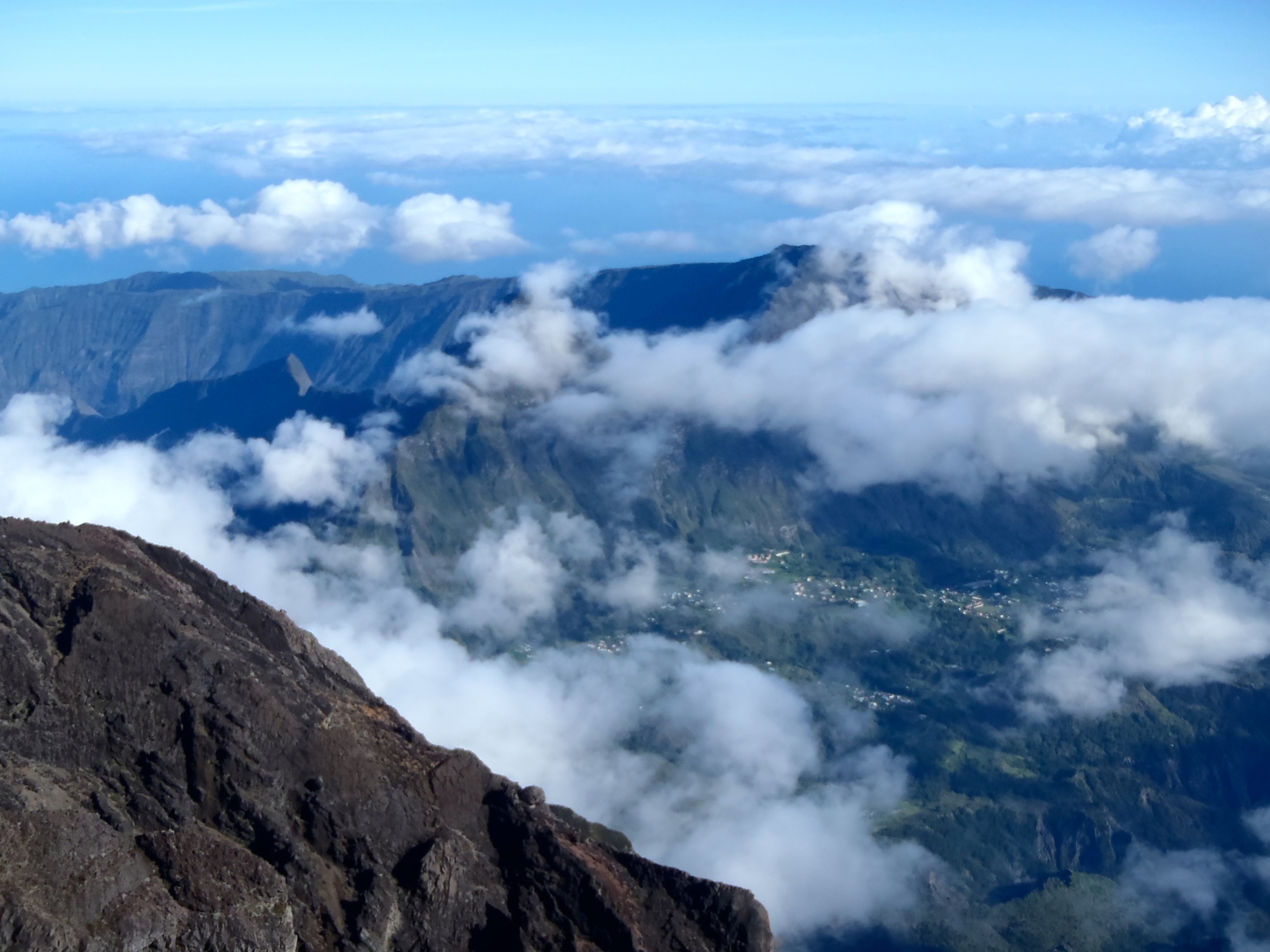 Piton des Neiges en boucle voie normale depuis Cilaos (le Bloc