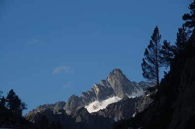 Ramoun depuis le lac de Tracens