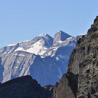 Couloir Swan, mont Perdu, Cylindre depuis Cestrède