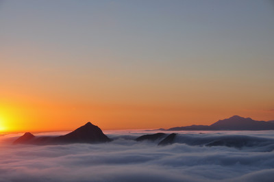 Un lever de soleil sur l'Aubisque
