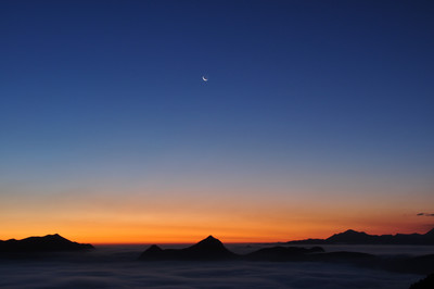 Un lever de soleil sur l'Aubisque