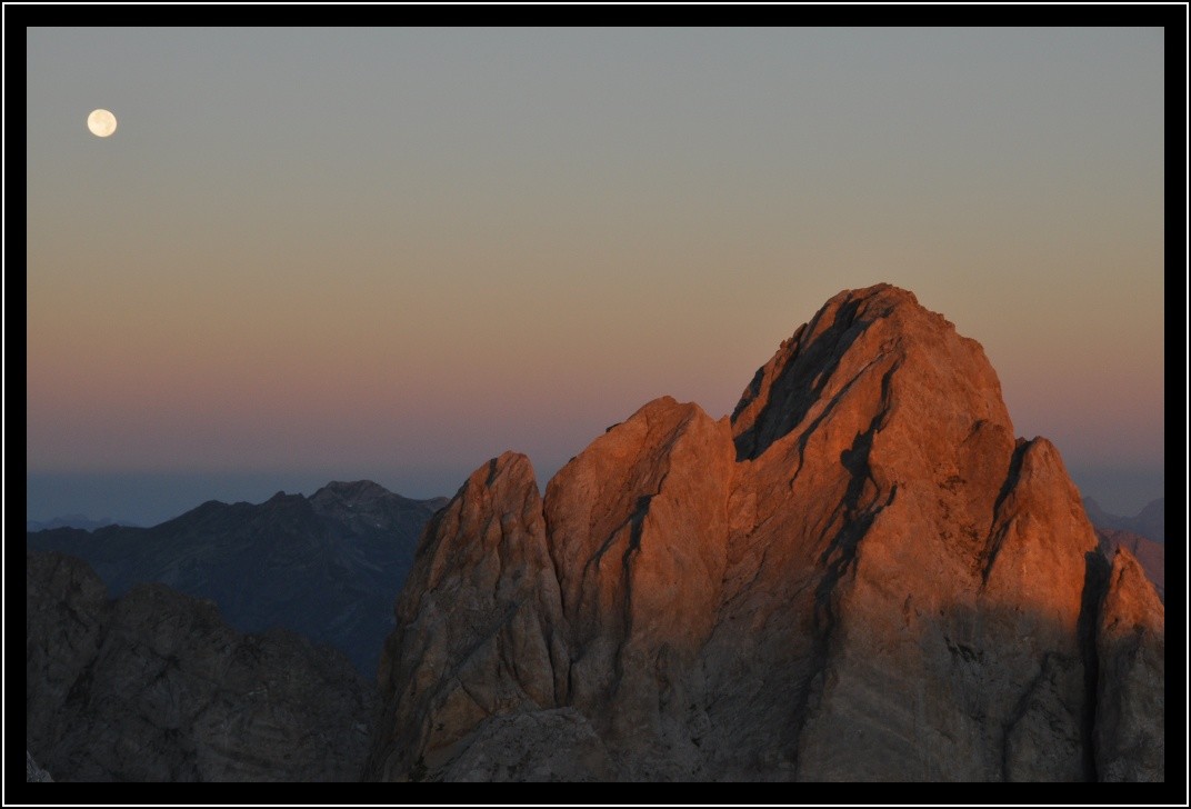 Pic d'Amoulat depuis la pène Blanque