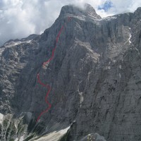 Face N du Triglav : "Ladja"