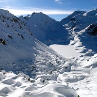 Le mont Colmet, le lac de la Pierre Rouge, le col Colmet