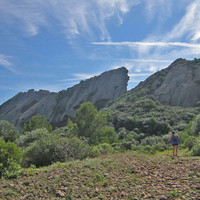 approach to W end of W ridge from N
