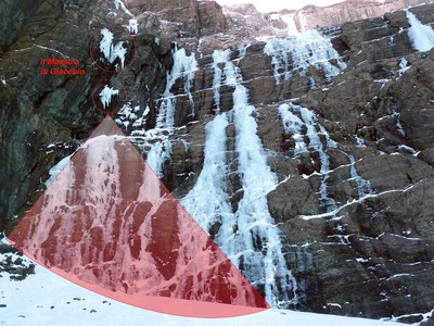 Gavarnie 1er étage : Risque d'effondrement dans le secteur Mystiques-Banana Split-Freezante Gavarnie 1er étage : Risque d'effondrement dans le secteur Mystiques-Banana Split-Freezante