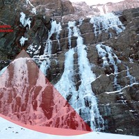 Gavarnie 1er étage : Risque d'effondrement dans le secteur Mystiques-Banana Split-Freezante