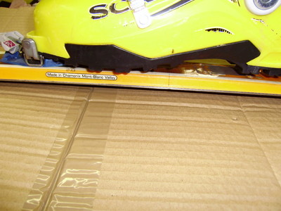 Photo 3: position repères chaussure / ski
