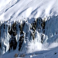 Argentière rive droite ce jour