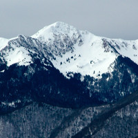 Montagne d'Areng depuis sommet d'Herbe Rouge