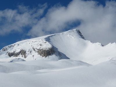East face of Munt. Senes