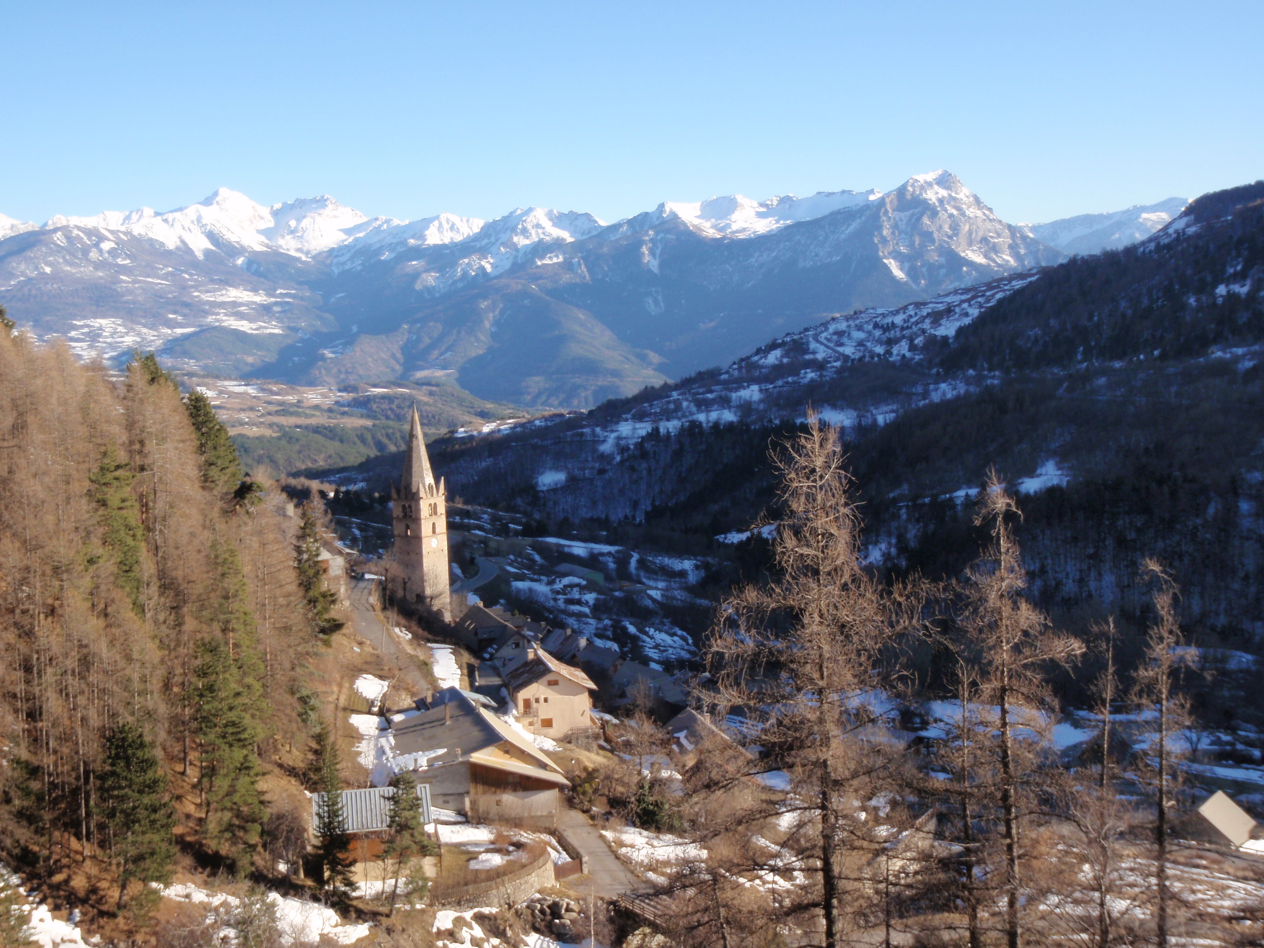 Réallon Vallon de Roche Méane par le Fort de Réallon