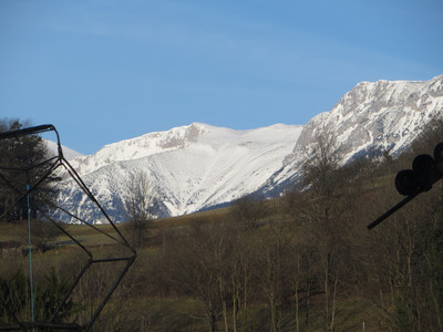 Langermann - Rinne, seen from Payerbach train station Langermann - Rinne, seen from Payerbach train station