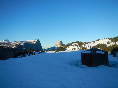 En hiver. En hiver.
