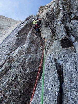 départ de L4, dans le crux