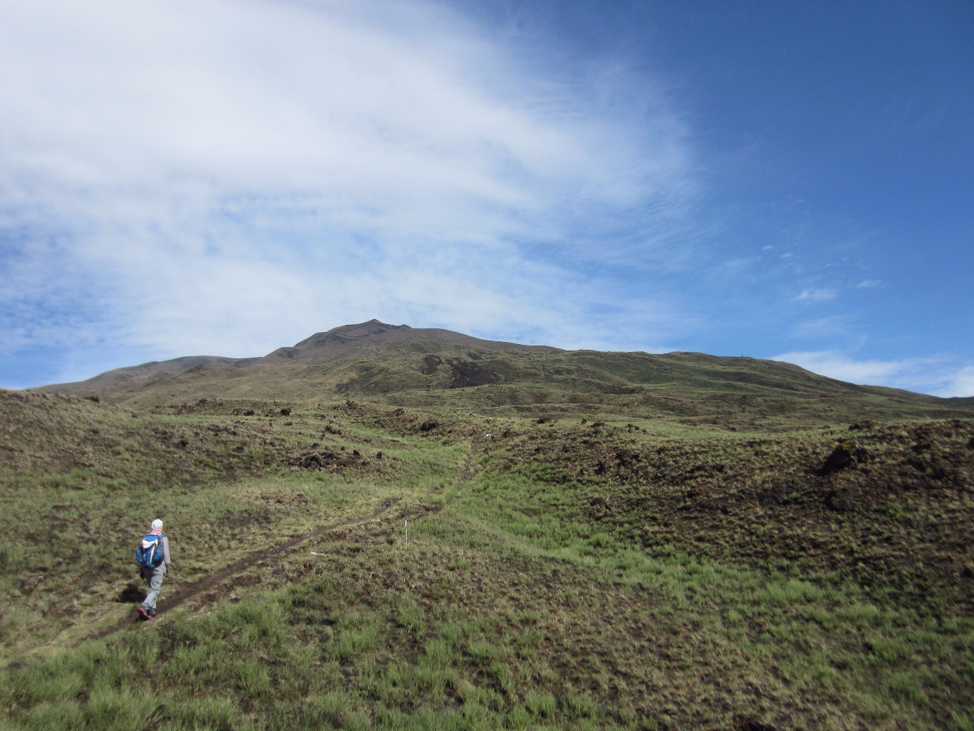 Mont Cameroun Montée depuis Buéa, descente sur Mann's Spring, puis