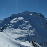Il Piz da Termin visto dalla cima del Piz Giumela