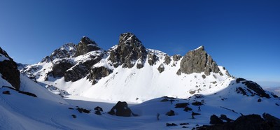 Galeteau - Roche Fendue et lac du Crozet Galeteau - Roche Fendue et lac du Crozet