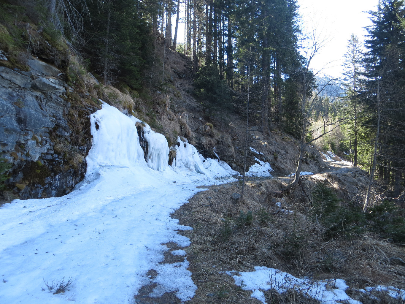 Too much snow for cycling, not enough for skiing