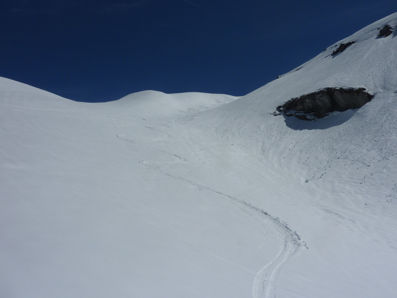 descente vers les Eaux Froides
