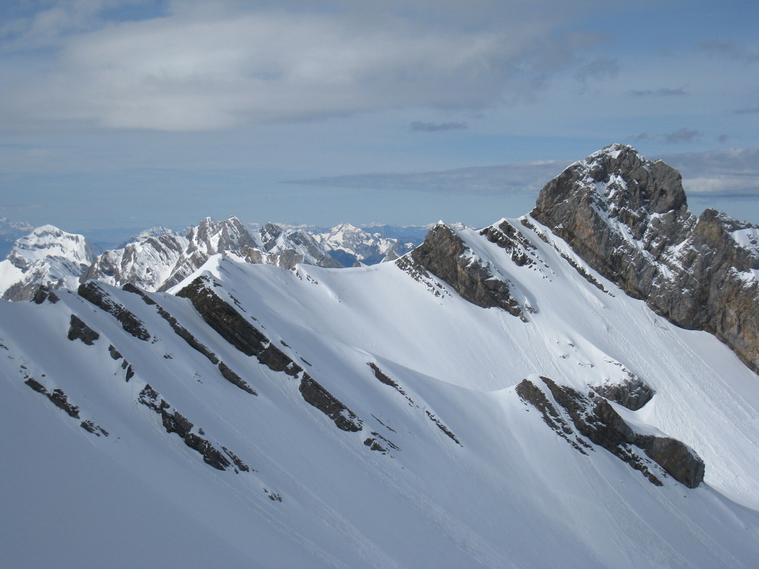 les Verres- Mt Charvin (en 2ème plan)- Gde Balmaz