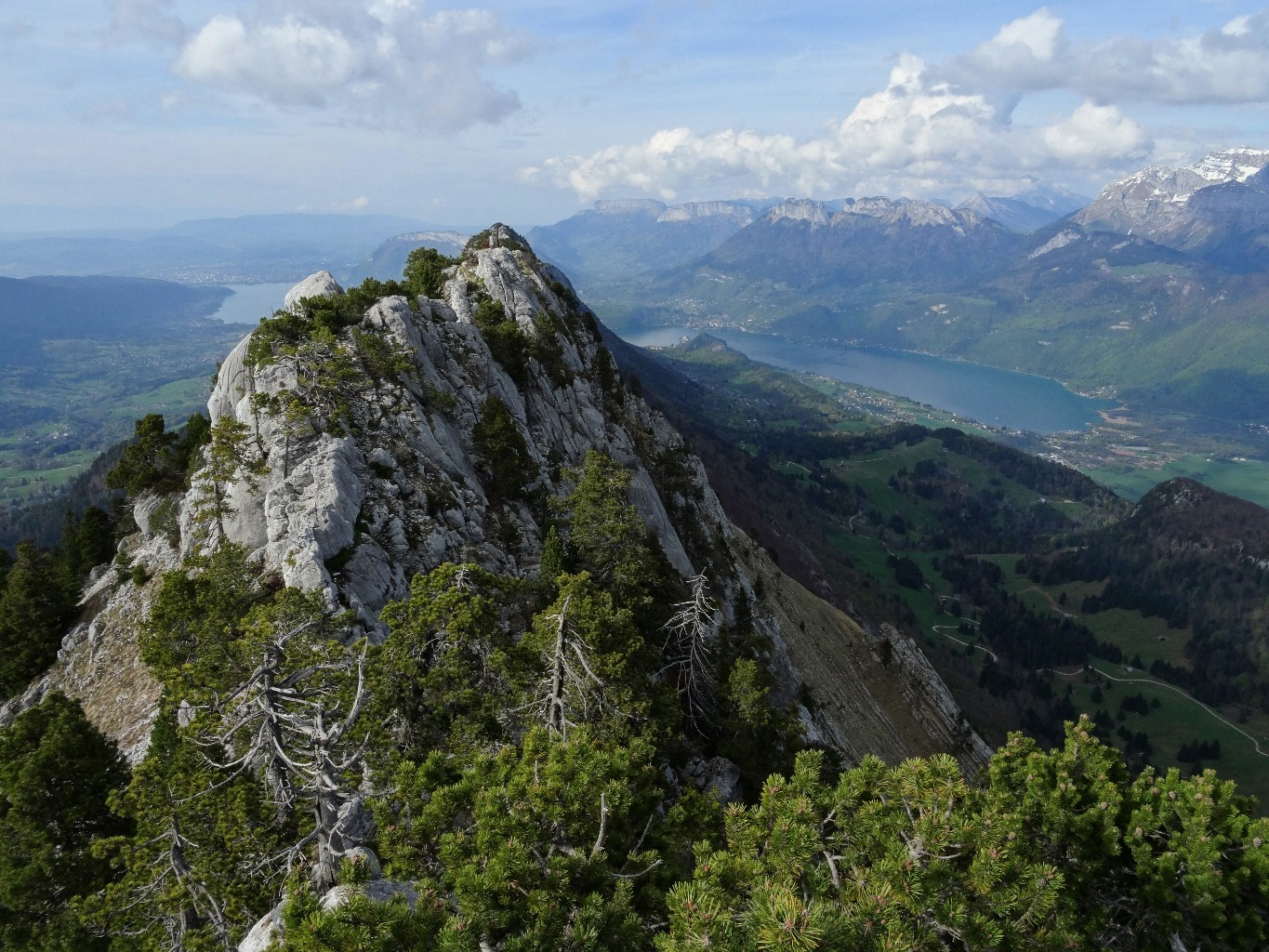 Arête au sommet