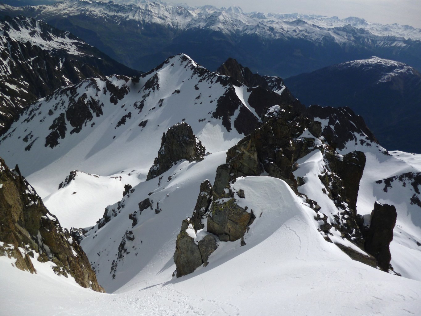 Sommet du couloir NE