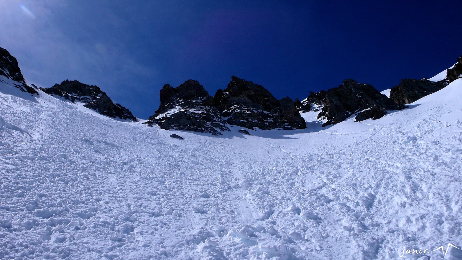 Le haut du couloir N