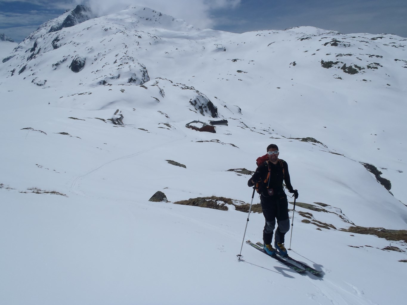 Aux alentours du refuge. Dernière montée