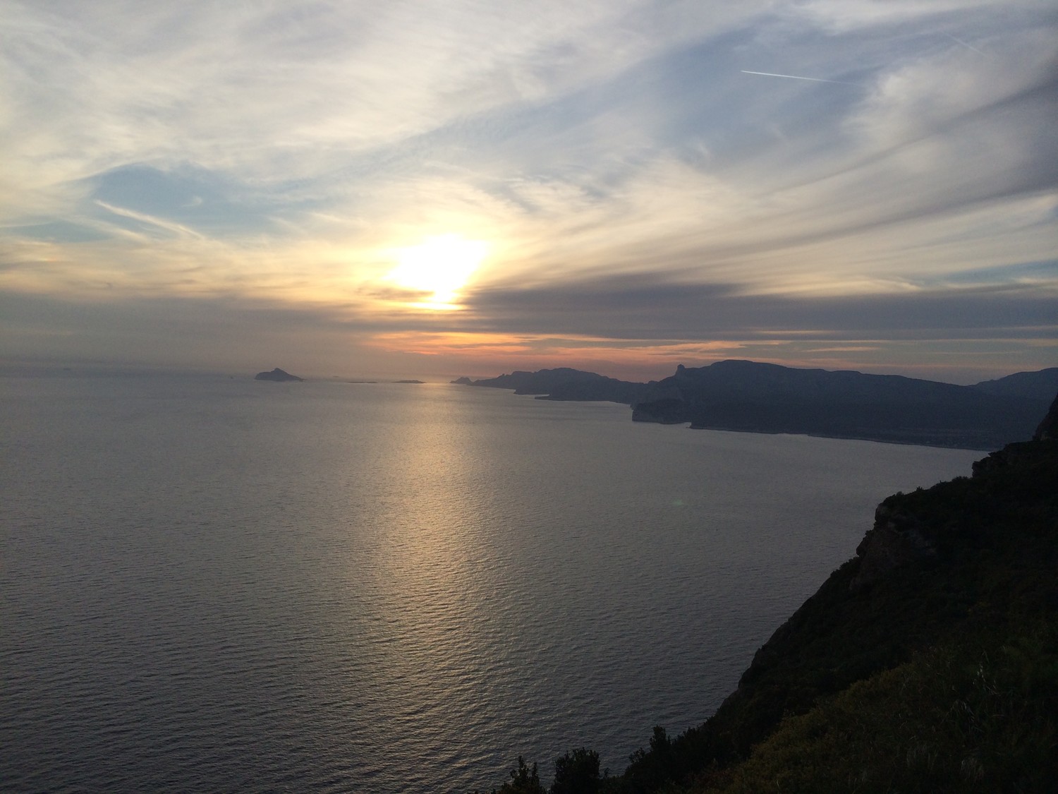 coucher de soleil