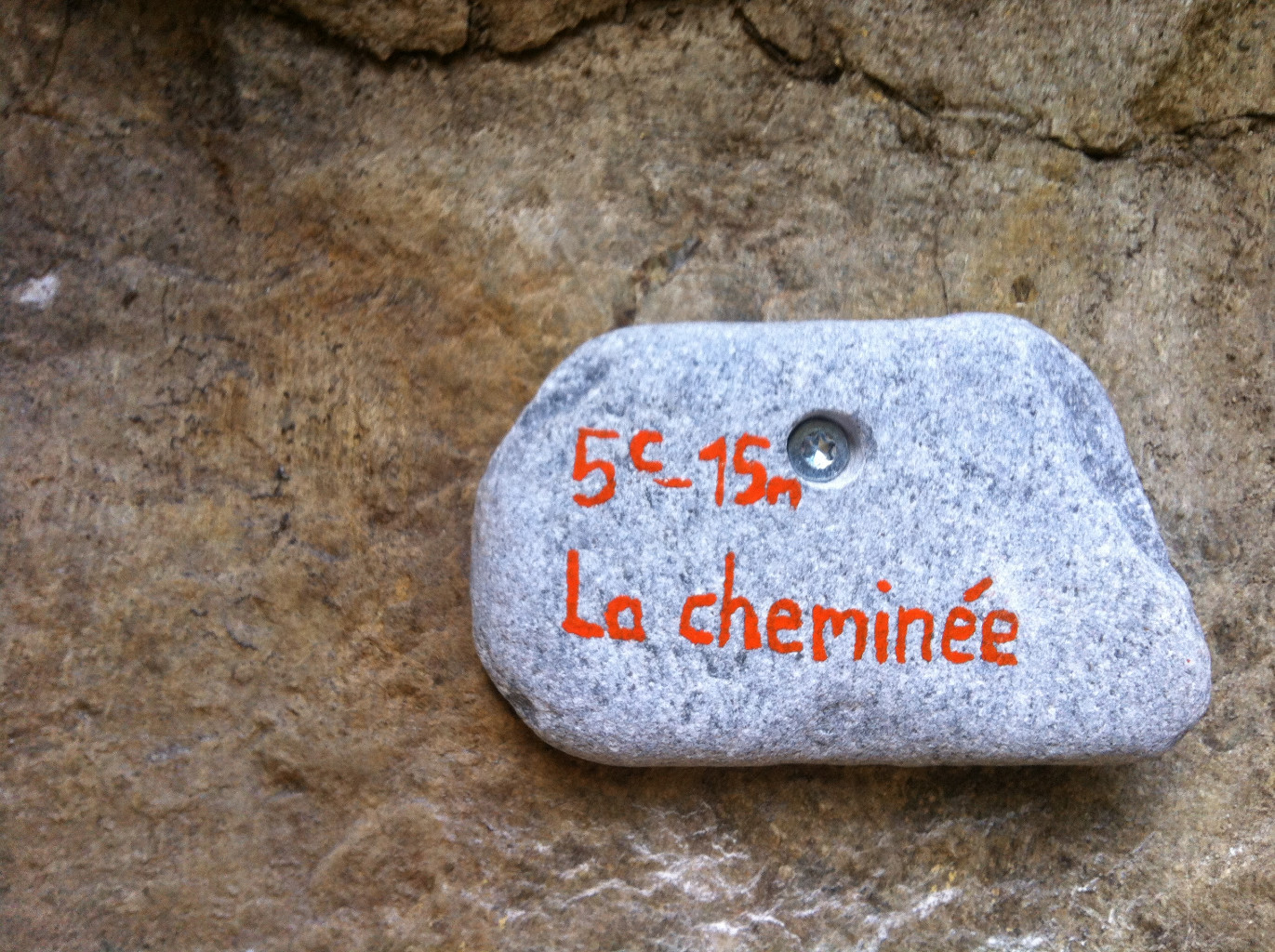 la cheminée