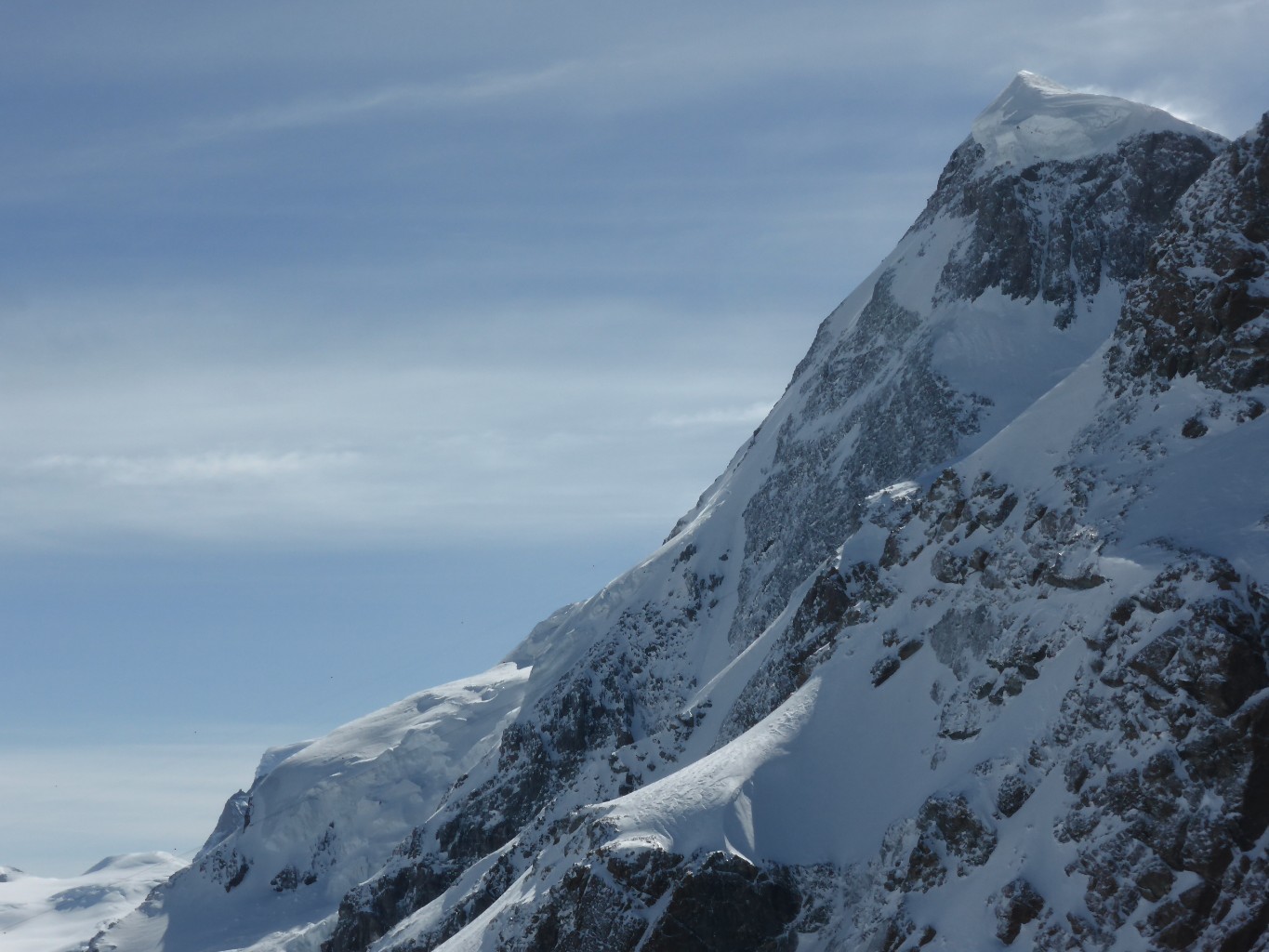 Sommet W du Breithorn pour cette après-midi...