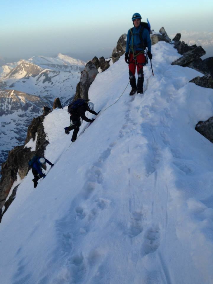 Crète avant le sommet