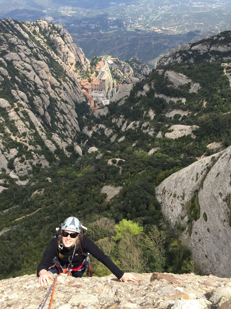 Arrivée au sommet